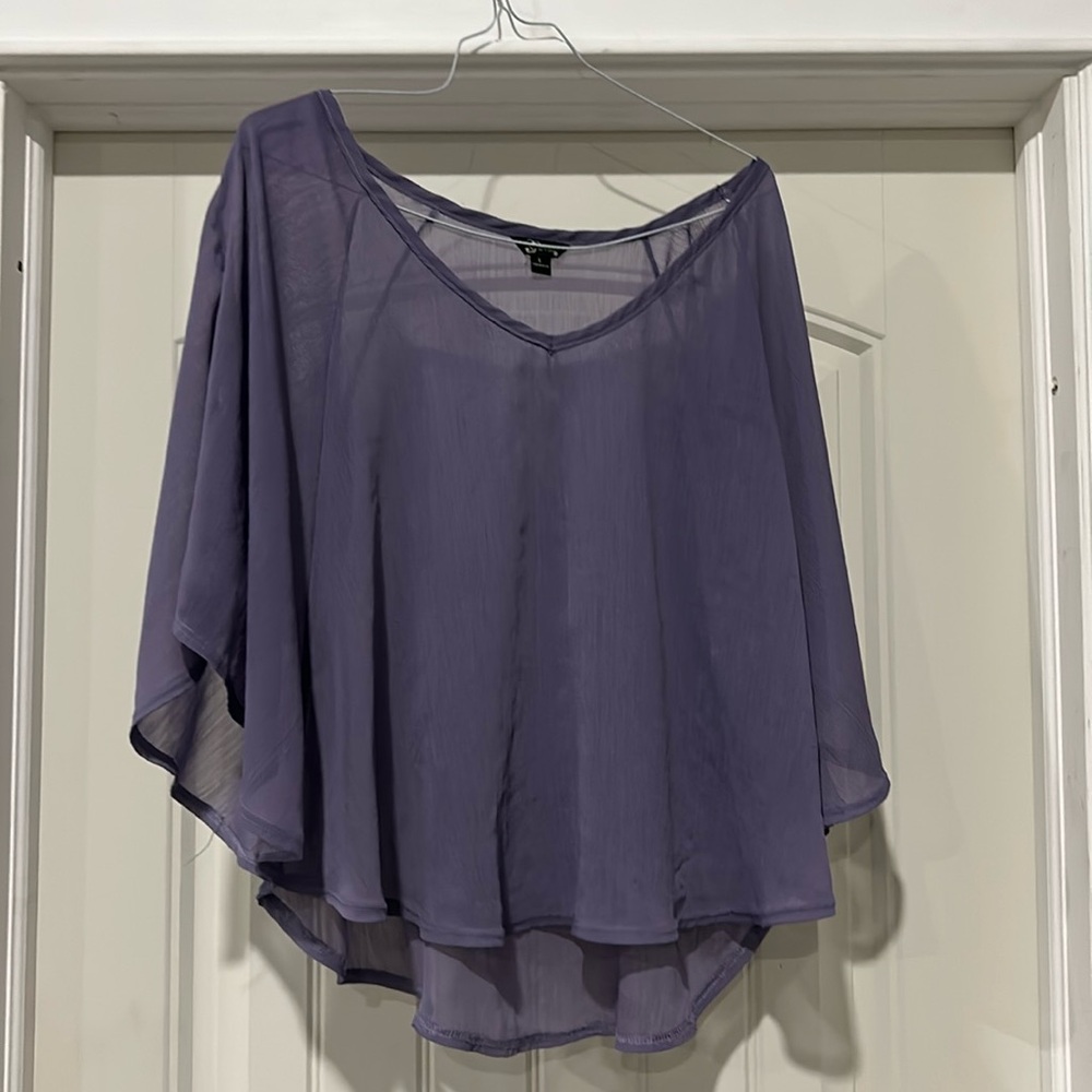 Guess sheer blouse size Large